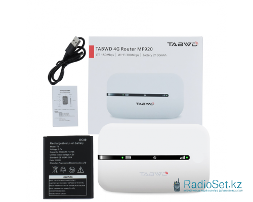 Карманный роутер 4G LTE WiFi MF920AS